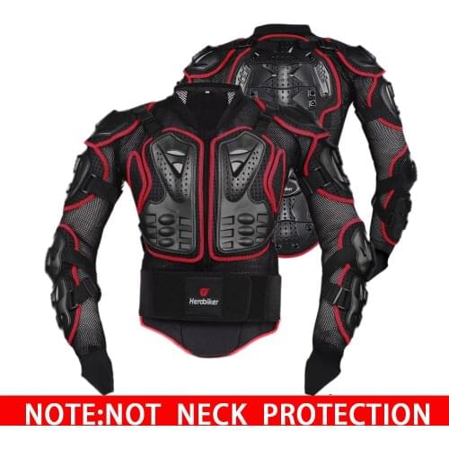 Motorcycle Jacket Protective Gear Motocross Protection Moto Jacket Motorcycle Armor Racing Body Armor Red Moto Armor