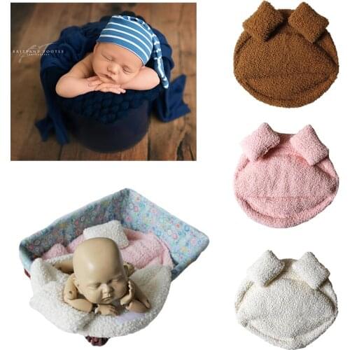 Newborn Photography Props Baby Posing Soft Pillow Infant Basket Filler Backdrop for New Born Photo Shooting Accessories