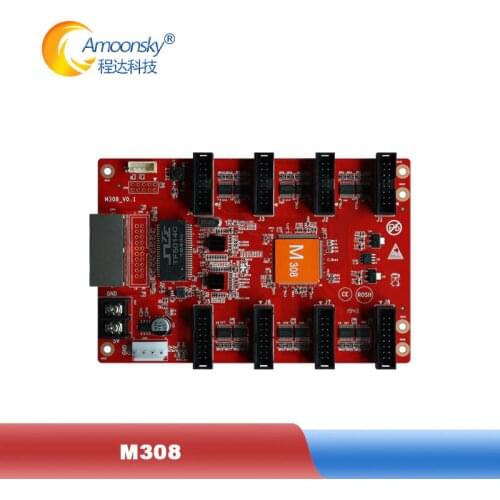 New design display card AMS-M308 led control card compare to novastar control system for outdoor led display panel