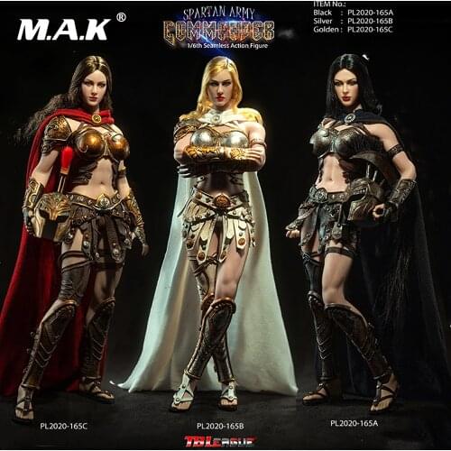 Full set TBLeague PL2020-165 A B C 1/6 Scale fSpartan Female commander Spartan Marshal Action Figure Model Toys Collectible