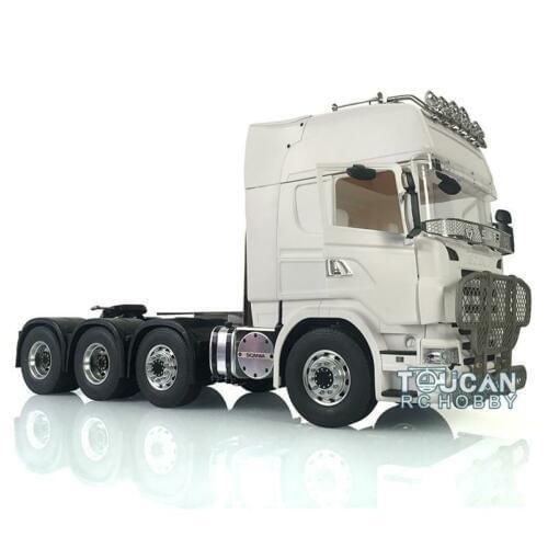 1/14 LESU Tractor Truck Metal 6*6 Chassis Hercul Sca Cab Roof Light Bumper THZH0970-SMT4