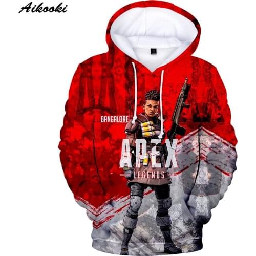 Warm Long Sleeve Personality Apex Legends Hoodies Sweatshirts Men Women 3D Game Apex Legends Male Female Creative Clothes