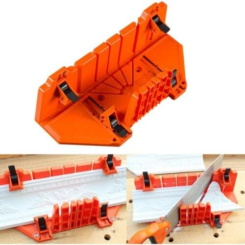 Wood Angle Cutting Saw 0/22.5/45/90 Degree Clamping Mitre Box Cabinet Case Woodworking Tool SDF-SHIP