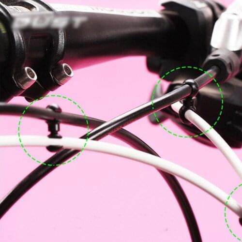 5m Bike Shifters Derailleur Outer Gear Cable Housing Black 4mm/5mm Diameter for Brake Shifter Cables Road Shifter Line Pipe