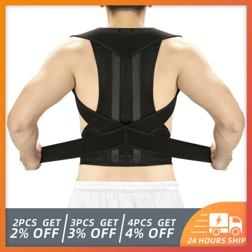 Aptoco Posture Corrector Back Posture Brace Clavicle Support Stop Slouching and Hunching Adjustable Back Trainer Unisex