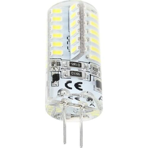 G4 2W 48 LED 3014 SMD White Marine Boat Light Bulb Lamp AC/DC 12V 6500K