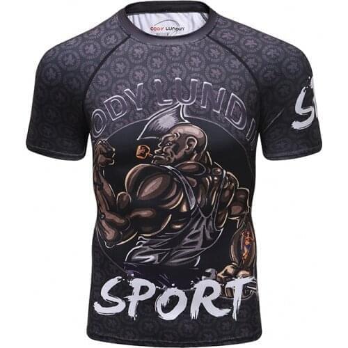 Cody Lundin Customize Sublimated Mens tshirts Design Running Rashguard