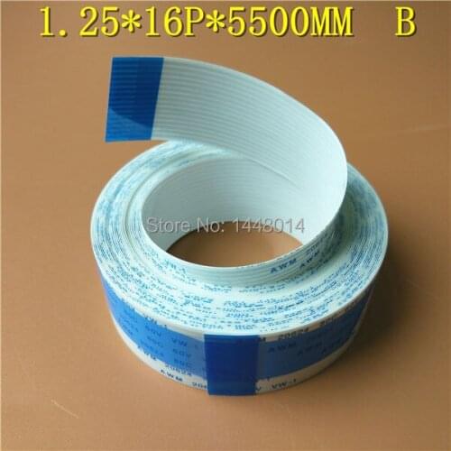 16pins for Seiko 510 1020 head data cable /Inkjet printer Infinity Phaeton Taimes Zhongye Aprint SPT long data cable 5.5M