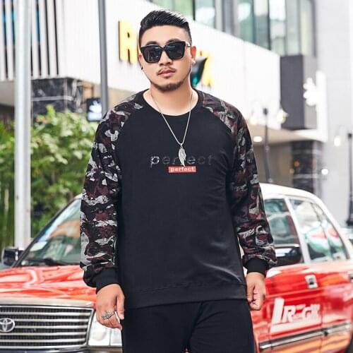 Camouflage Hoodie Men Clothes Spring Autumn Streetwear Casual Camo Pullover Mens Sweatshirts Fashion Male Plus Size L-9XL