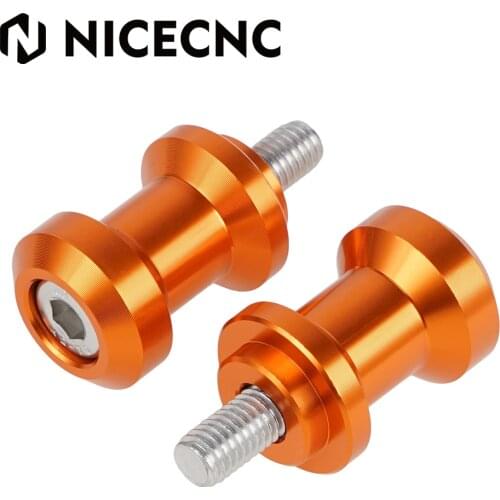 Motorcycle 10mm Swingarm Spools Slider For KTM Duke 125 250 390 690 Enduro SMC 990 Supermoto Kawasaki Ninja 250R 300R 400R 650R