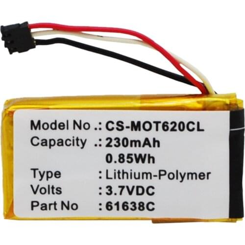 Cameron Sino Cordless Phone Replacement Li-Polymer Battery 230mAh For 61638C FRITZ!FON DECT 6.0, IT6, IT6-2 Free Tools