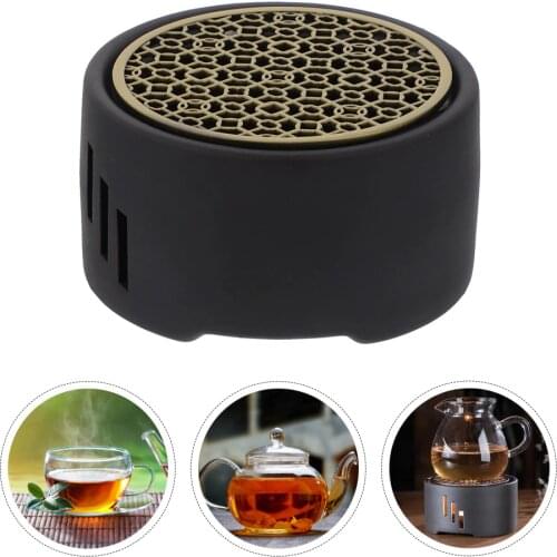 Ceramic Teapot Warmer Teapot Heating Base Tea Heater Without Candle