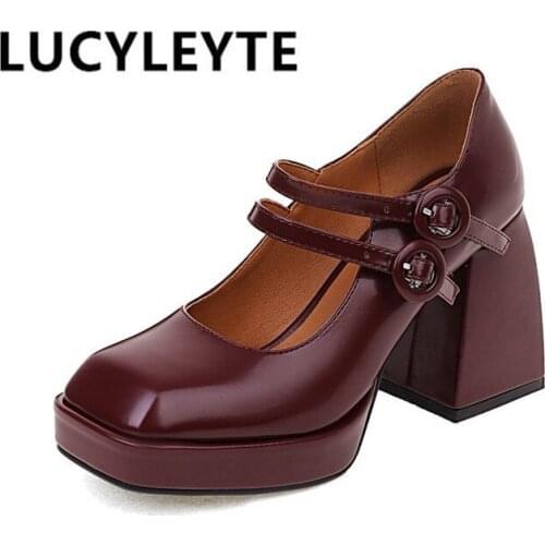 Женские туфли Мэри Джейн LUCYLEYTE China At AliExpress