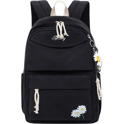 2020 New Arrival School Bags for Teenage Girls Women Backpack Book bag Multi-pocket design Casual College Travel bags Mochilas