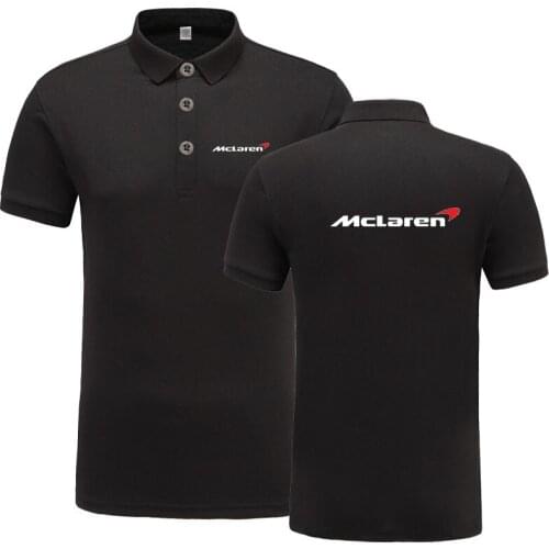 New Arrival Brand Clothing Men McLaren Polo Shirt Casual Male Polo Shirt Short Sleeve Polo Shirt