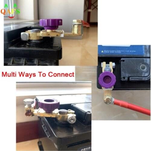 Motorcycle Battery Cut Off Switch Kill Terminal Anti-leakage Switch Car Side