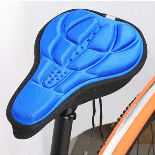 Bicycle Saddle Thickened Soft Breathable Cushion Cover3D Sponge Polymer Cycling Seat Mat Road Mountain Bike Saddle Seat
