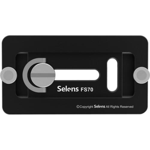 Selens FS70 Universal DSLR Camera Gimbal Arca Swiss Quick Release Plate Clamp Quick Switch Kit Tripod Slider Mount Adapter