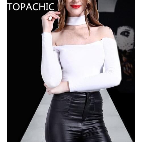 Женские укороченные футболки TOPACHIC China At AliExpress