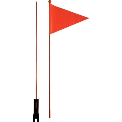 Bicycle Safety Flag Children Bike Safety Triangular Flag With Mounting Bracket For Boys Girls Cycling Riding Equipment