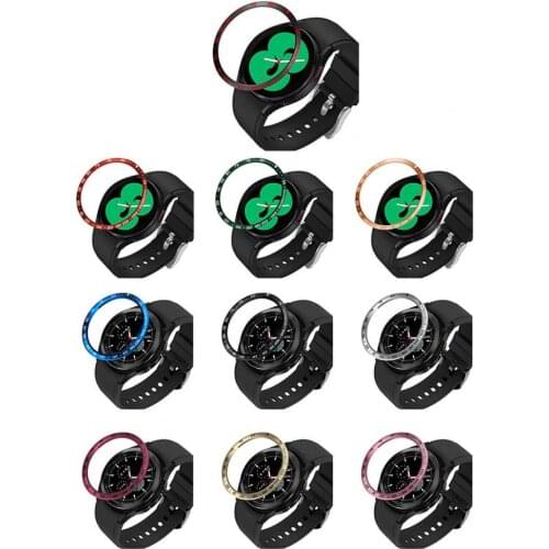 For Samsung Galaxy Watch 4 Classic 46MM 42MM Bezel Ring Cover Stainless Steel Protection Case Smart Watch Protective Frame