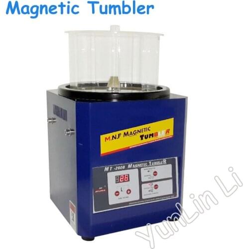 110V/220V Magnetic Tumbler Jewelry Polisher Super Finishing MT-260B