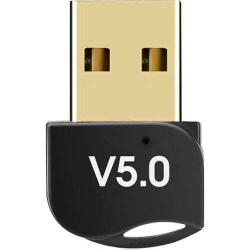 Bluetooth V5.0 Dongles Receiver Mini USB Bluetooth Dongle Transmitter Adapters Dual Mode Adapter for Win Xp Win7 8 Laptop PC