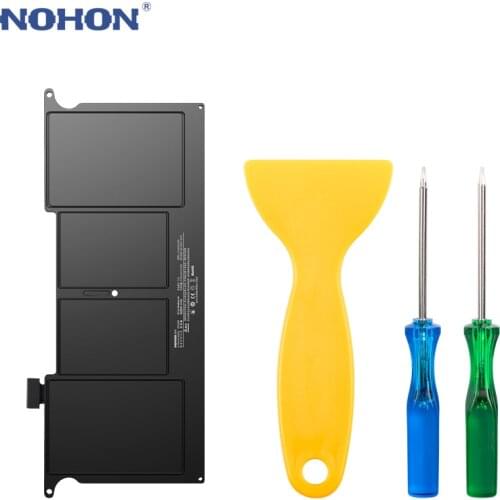 NOHON A1406 Laptop Battery For MacBook Air 11" A1465 A1370 A1495 MC968 MC969 MD223 MD224 MC968/A MC969/A Real Capacity 5150mAh