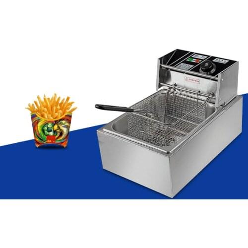 Electric Deep Fryers blast furnace commercial oil fryer, Fried chicken, chicken. NEW