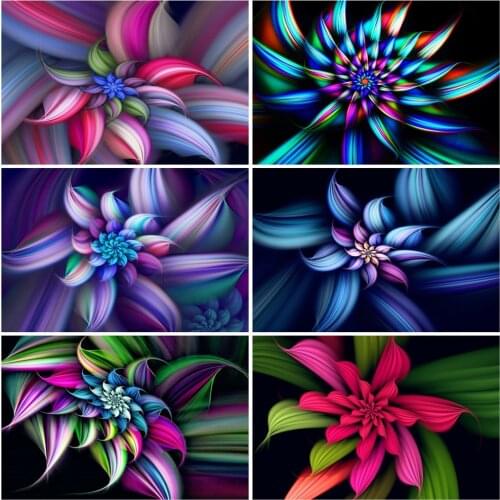 EverShine 5D DIY Diamond Painting Flowers Picture Of Rhinestones Handicrafts Diamond Embroidery Abstract New Arrival Wall Art