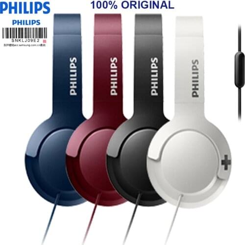 Philips SHL3075 headset Professional Bass headphones with Wire Control Noise Reduction Headband for Galaxy 8 Official original
