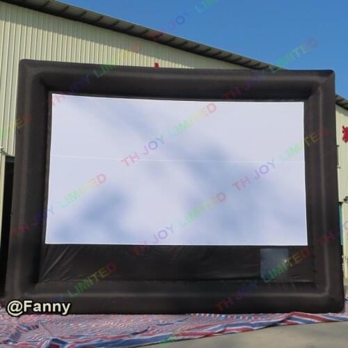 Outdoor 7x5m giant inflatable screen inflatable movie screen for sale, inflatable film projection screen