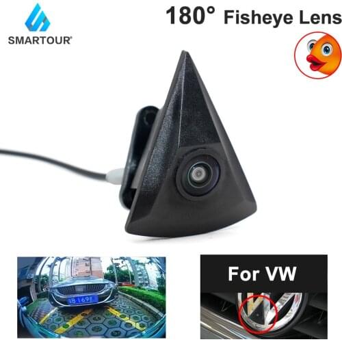 Fisheye Front View Car Camera Parking Special Embedded for VW Tiguan Transporter T5 T6 Bora Golf Jetta Ladiva GTI Santana Eos