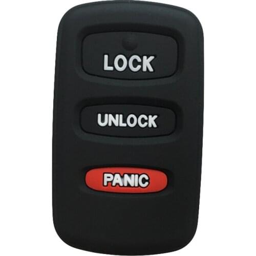 Cute Key Cover For Mitsubishi Lancer Outlander Pajero V73 Galant Montero Sport 3 Button Case For Keychain Alarm Key Car Case