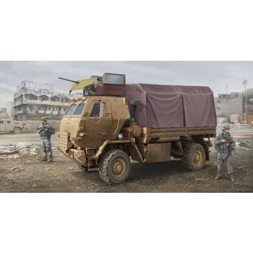 The United States military assembly model 1:35 M1078 Light Tactical truck cab 01009 armor