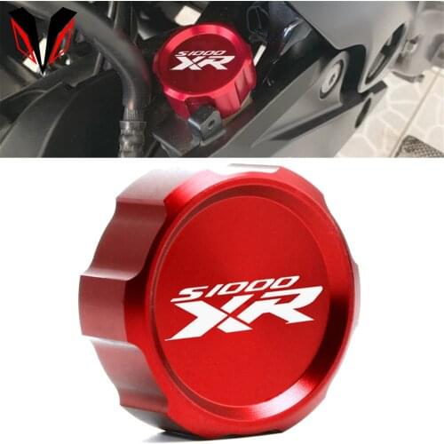 Motorcycle Rear Brake Fluid Reservoir Cover Cylinder Cap for BMW S1000RR S1000XR S1000 RR XR 2010 2015 2019 CNC Accessories