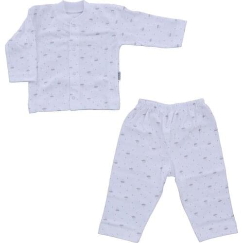 Jaju Baby Cloud Patterned Pajamas Set