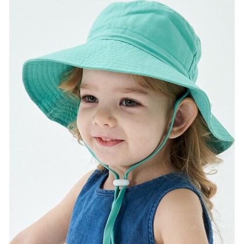 New Summer Baby Sun Hats Children Outdoor Neck Ear Cover Anti Uv Protection Beach Caps Boy Girl Swimming Hats For 0-10 Years Kid