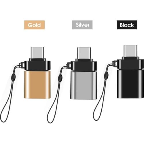 USB Adapter USB Type C OTG Adapter Fast Type C To USB 3.0 Converter USB-C Type-C Charge Data Sync Cable New For Samsung Macbook