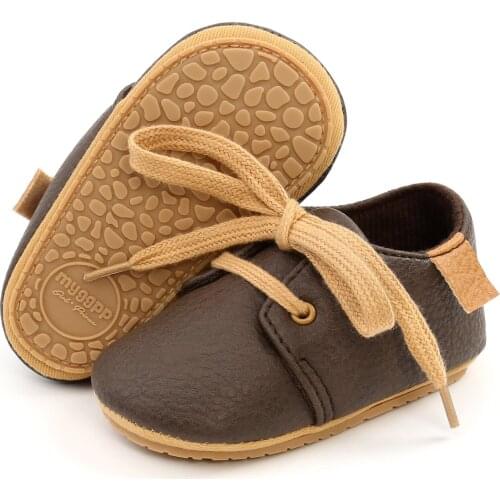 Unisex Baby Boys Leather Shoes Newborn Soft Soled Moccasins Casual Shoes Infant Girls Anti-slip Prewalkers Toddler First Walkers