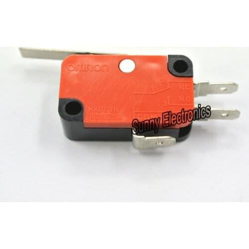 10pcs V-152-1C25 Straight Hinge Lever AC DC Micro Switch Limit Switch