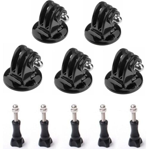 5 pcs Tripod Adapter and 5pcs Screws. Has Camera Screw (5pcs Tripod Adapter Set)