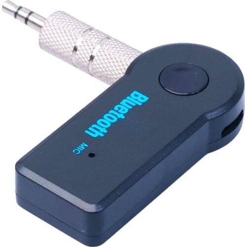 Portable Bluetooth Receiver Car Kit Wireless Audio Adapter 3.5mm Stereo For Home Audio Music Streaming Sound System Smartphone