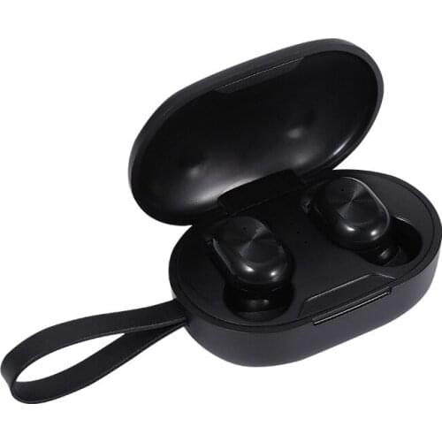 Bluetooth Wireless TWS MINI Earphone With Strap Sling Fingerprint Touch Macaron Colors Games For Girls Headset Sports Headphones