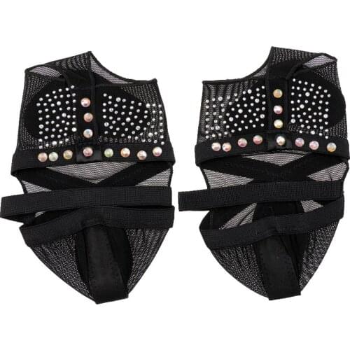 Black Girl Ladies Ballet Belly Gym Foot Thong Dance Socks Foot Protectior