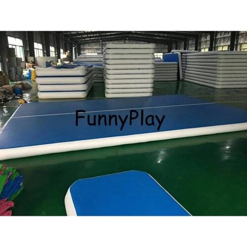 Inflatable air tumble track, inflatable gymnastic track air mattress air track Inflatable Jumping Mat Gymnastic Air Tumble Track