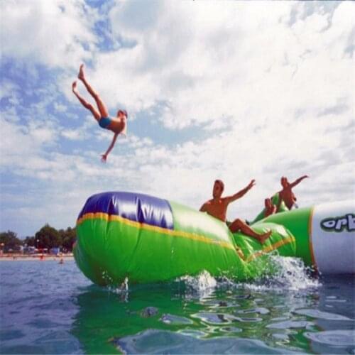 Blob Bouncing Bag inflatable jumping bag size 5*3 M playing with water trampoline water park used