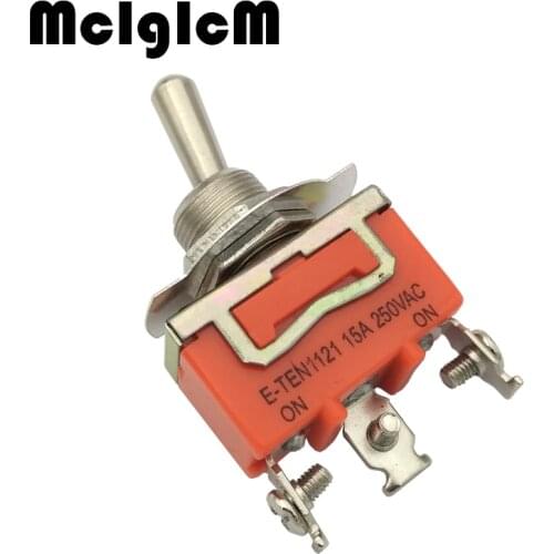 Toggle Switch SPDT 15A 250VAC 3 Pin ON-ON