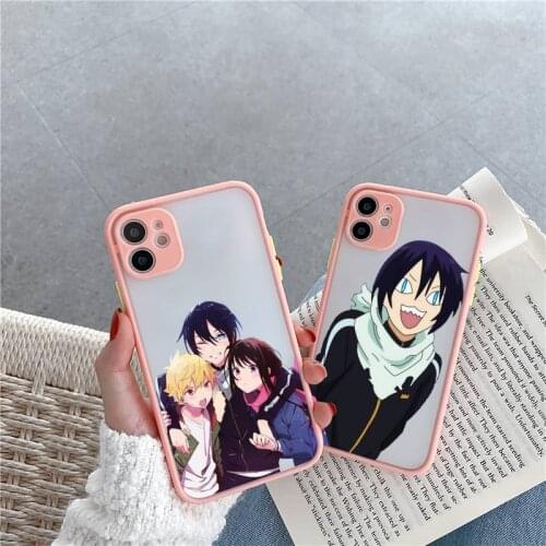Japanese Yato Noragami Anime Art high quality Phone Cases matte transparent For iphone 7 8 11 12 plus mini x xs xr pro max