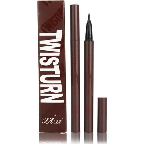 Xixi DurableSelf-adhesive Liquid Eyeliner Pencil Glue-free Magnetic-free For Eyelashes Waterproof Black/brown Eye Liner Pen